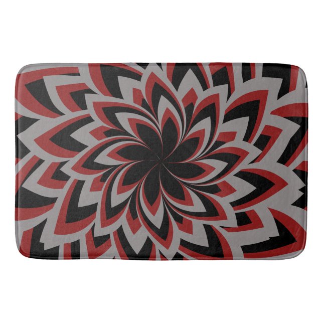 ALFOMBRILLA DE BAÑO FLOR DE TORBELLINO COMPLETO  (Anverso)