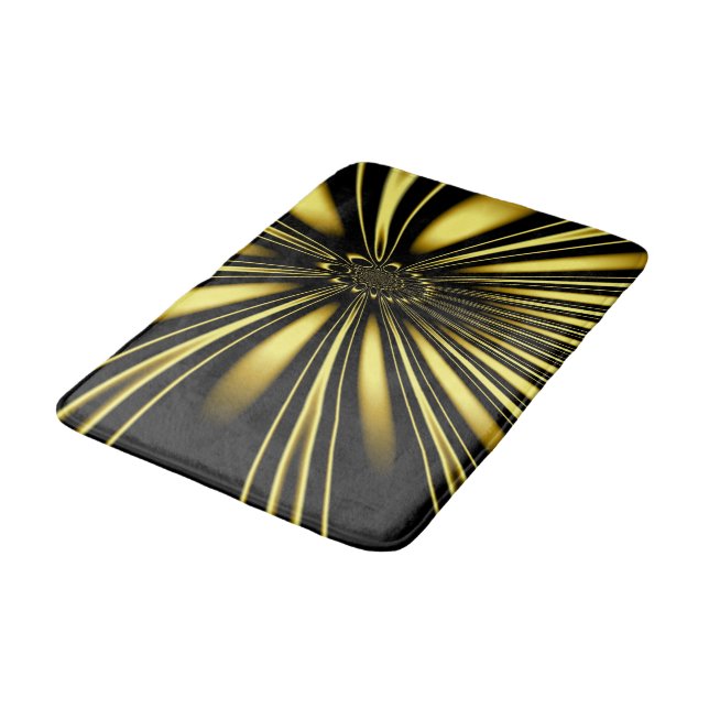 Alfombrilla De Baño Flor dorada (Angular)