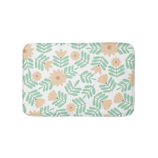 Alfombrilla De Baño Flor minimal (Anverso)