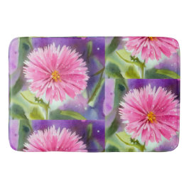 Alfombrilla De Baño Flor morada