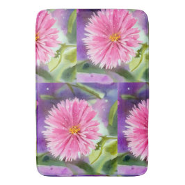 Alfombrilla De Baño Flor morada