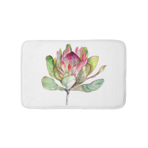 Alfombrilla De Baño Flor Protea