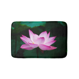 Alfombrilla De Baño Flor rosa Lotus