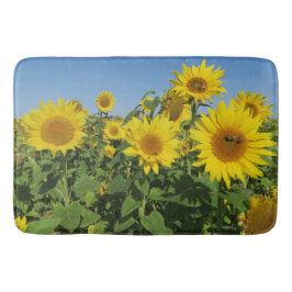 Alfombrilla De Baño flor, sol, planta, naturaleza, verano, floral,