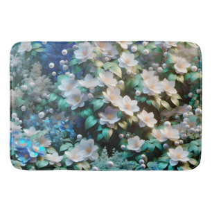 Alfombrilla De Baño Flora de perlas