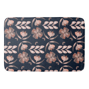 Alfombrilla De Baño Floral