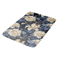 Floral azul crema moderna