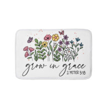 Floral Botánica Creciendo En Cita Cristiana De Gra