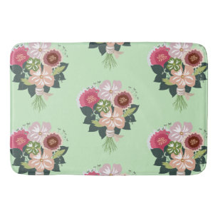 Alfombrilla De Baño Floral Bouquet