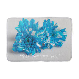 Alfombrilla De Baño Floral Bouquet Elegancia Memoria Espuma Bath Mat