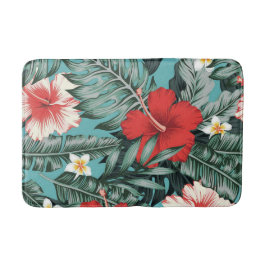 Alfombrilla De Baño Floral estética