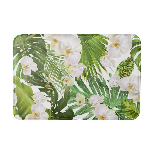 Alfombrilla De Baño Floral estética (Anverso)