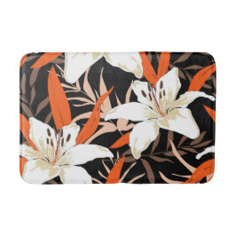 Alfombrilla De Baño Floral estética