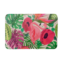 Alfombrilla De Baño Floral estética