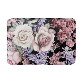 Alfombrilla De Baño Floral estética