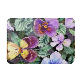 Alfombrilla De Baño Floral estética