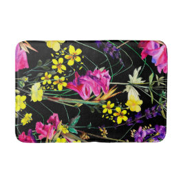 Alfombrilla De Baño Floral estética