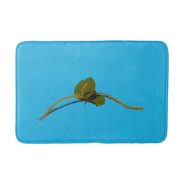 Alfombrilla De Baño Florece Uva de Mar- Laguna (Anverso)