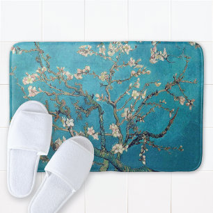 Alfombrilla De Baño Floreciente árbol de almendros por Vincent van Gog