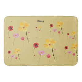 Alfombrilla De Baño Florecimiento