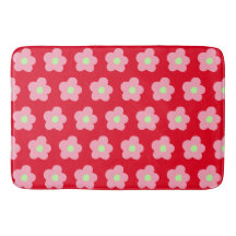 Florecimiento de cerezos en rojo