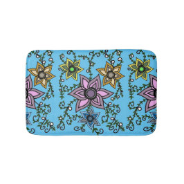 Alfombrilla De Baño flores
