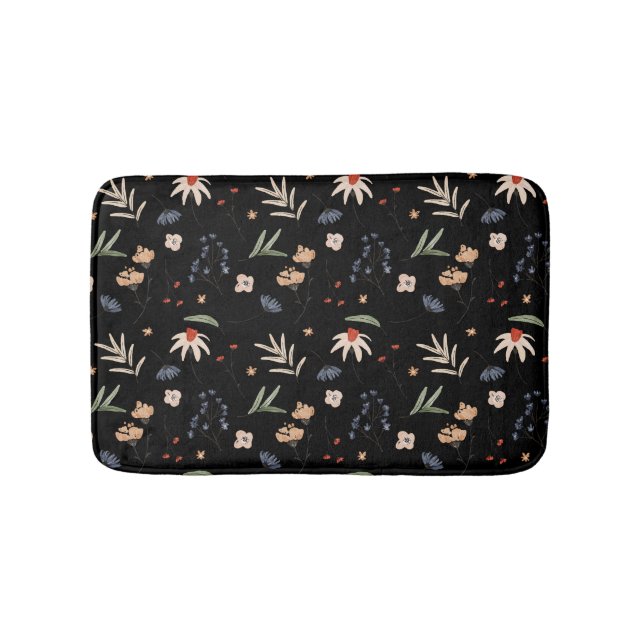 Alfombrilla De Baño Flores acuáticas simples 1 (Anverso)