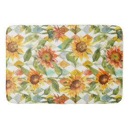 Alfombrilla De Baño Flores de agua floral