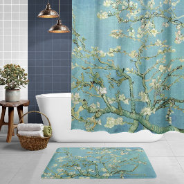 Alfombrilla De Baño Flores de almendra | Vincent van Gogh