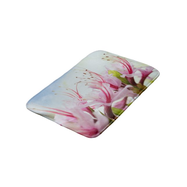 Alfombrilla De Baño Flores de azalea salvaje (Angular)