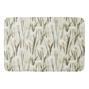Alfombrilla De Baño Flores de bonito Calla Lilly