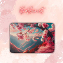 Flores de cerezo rojas y rosas |