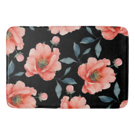 Alfombrilla De Baño Flores de noche