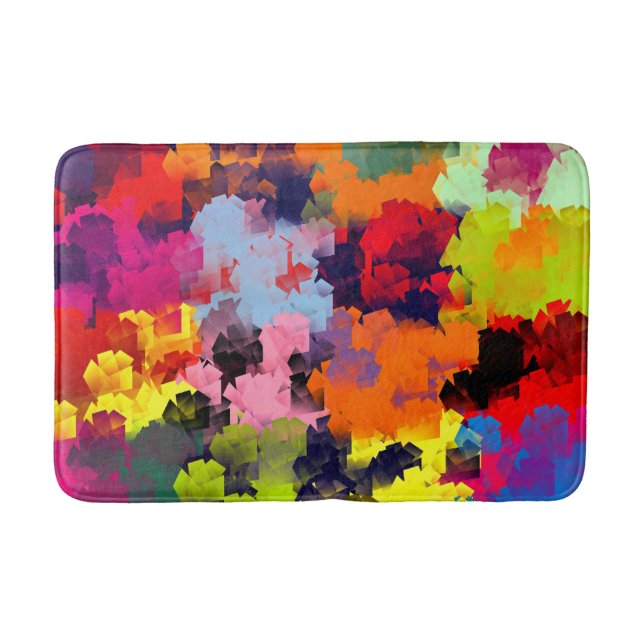 ALFOMBRILLA DE BAÑO FLORES DE VERANO (Anverso)