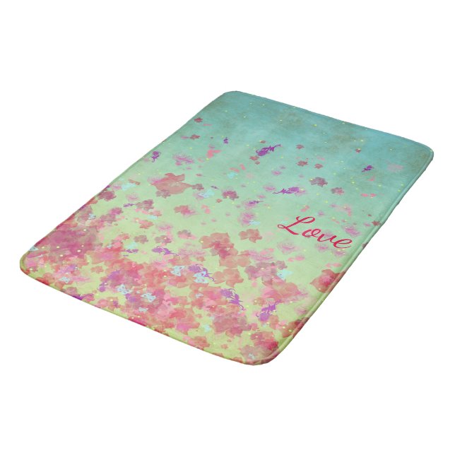 Alfombrilla De Baño Flores de verano (Angular)