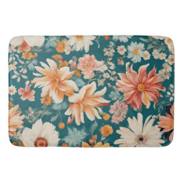 Alfombrilla De Baño Flores Delicadas Increíbles