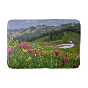 Alfombrilla De Baño Flores   Flores silvestres Durango, Colorado