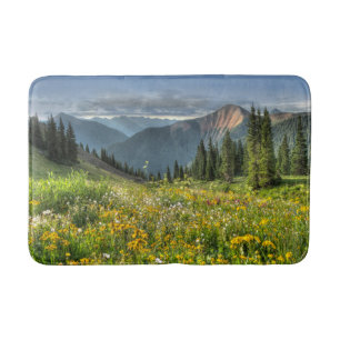 Alfombrilla De Baño Flores Flores silvestres Silverton Colorado