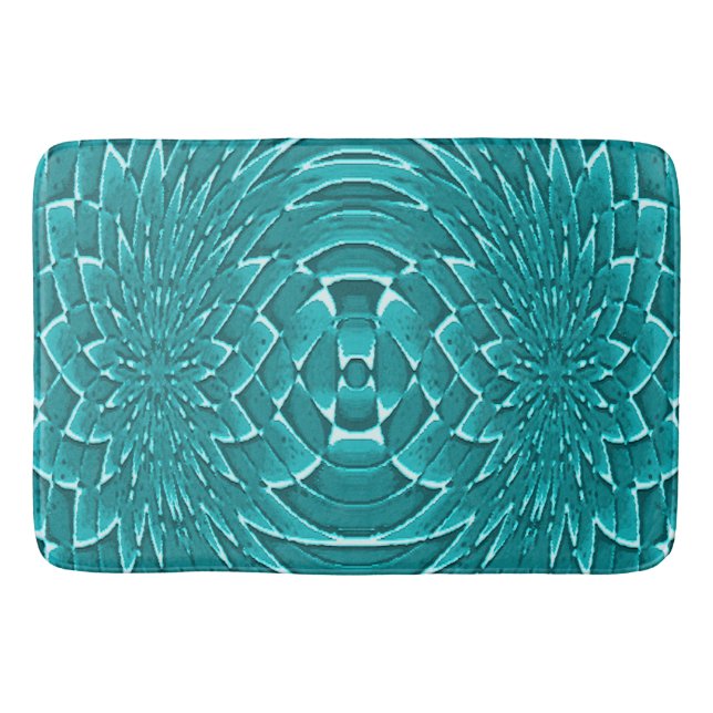 Alfombrilla De Baño Flores marinas..... (Anverso)