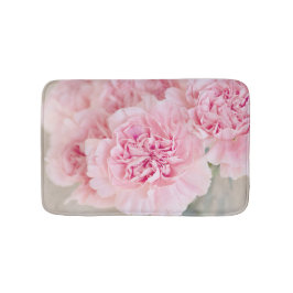 Alfombrilla De Baño Flores rosa