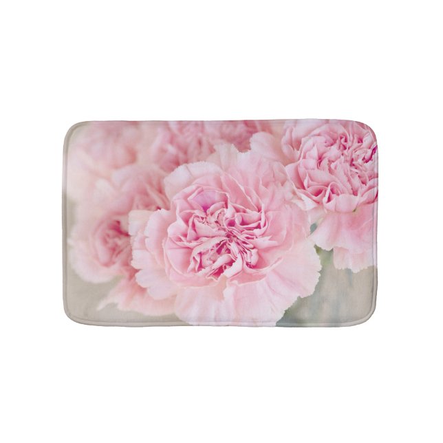 Alfombrilla De Baño Flores rosa (Anverso)