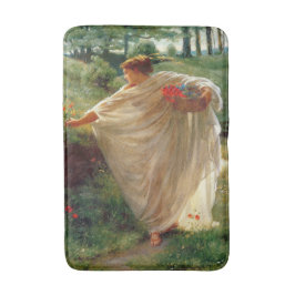 Alfombrilla De Baño Flores silvestres (por Edward Poynter)