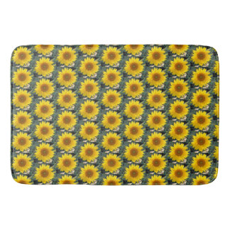 Alfombrilla De Baño Flores Sunshine