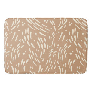 Alfombrilla De Baño Flujo en Tan y Cream