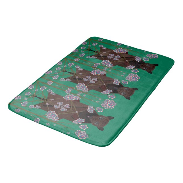 Alfombrilla De Baño Flying Fox Jade Bathmat (Angular)