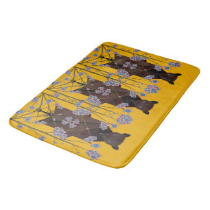 Alfombrilla De Baño Flying Fox Mustard Bathmat