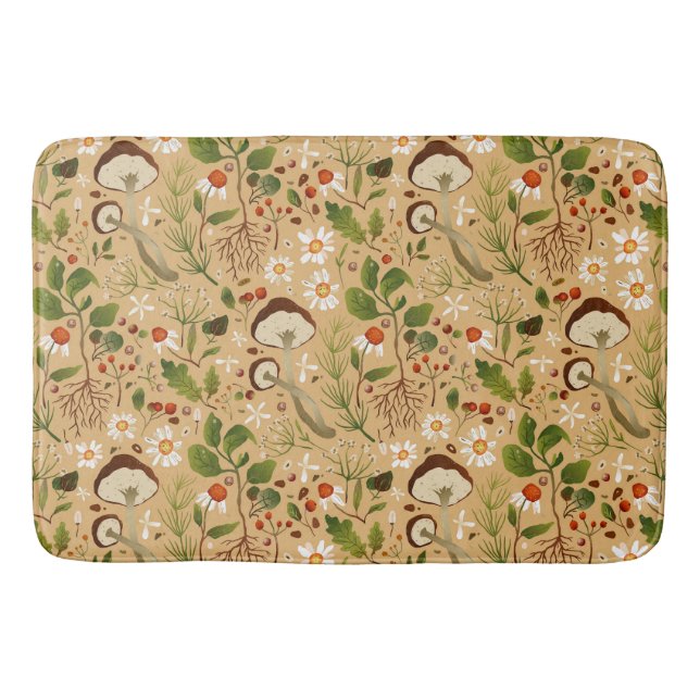 Alfombrilla De Baño Foliage de otoño Bath Mat (Anverso)