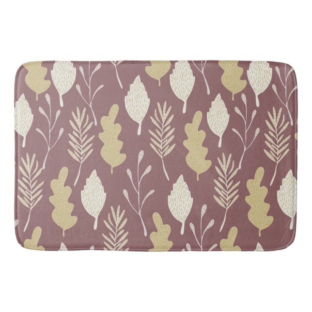Alfombrilla De Baño Foliage de otoño Bath Mat (Anverso)