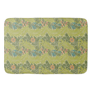 Alfombrilla De Baño Foliage floral Vintage William Morris Larkspur