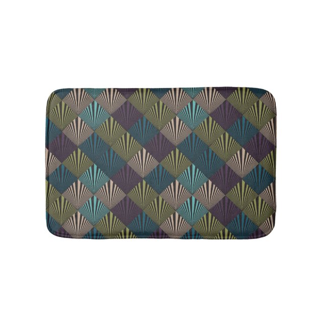 Alfombrilla De Baño Fondo del arte pop (Anverso)